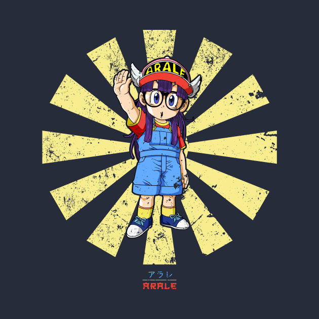 Arale Retro Japanese Dr Slump by Nova5