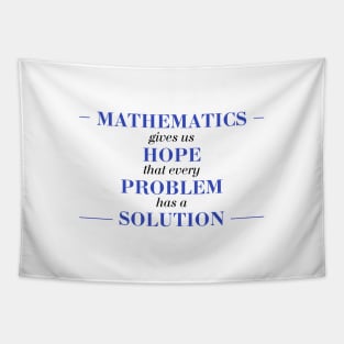 Inspiring Math Quotes Tapestry