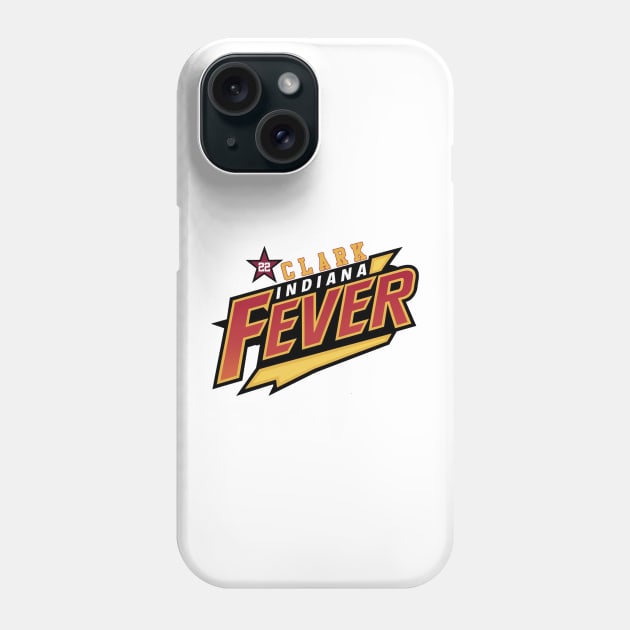 Caitlin Clark Indiana Fever Basketball Phone Case by Ruggeri Collection