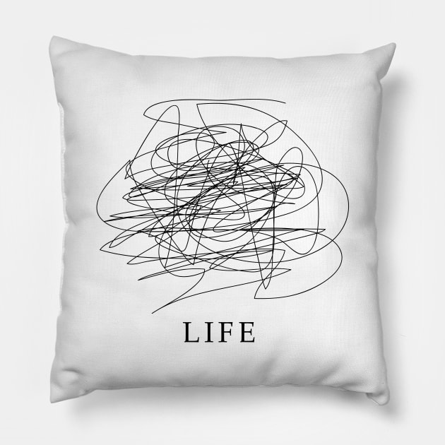 Life Pillow by theramashley
