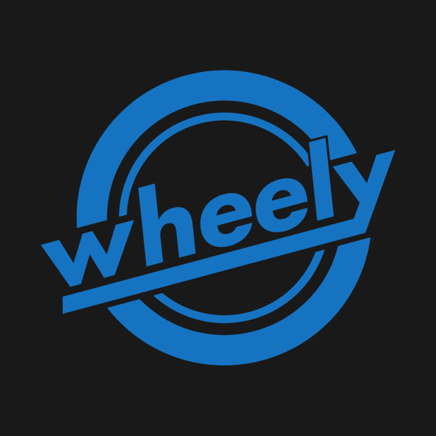 Wheely Logo Blue, Front and Back by Wheely