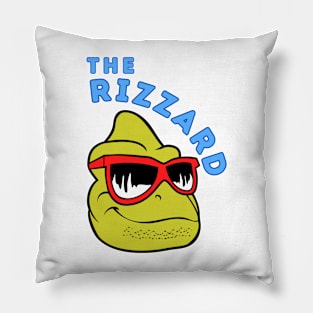 Lizzard with Rizz The Rizzard Pillow