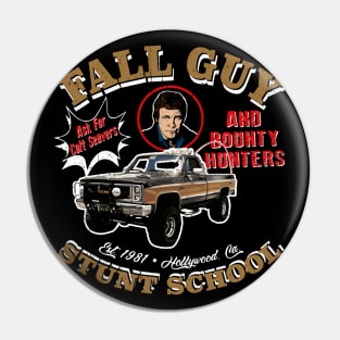 Fall Guy Stunt School and Bounty Hunters Dks Pin