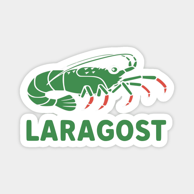 Green lobster Laragost Magnet by ezioman