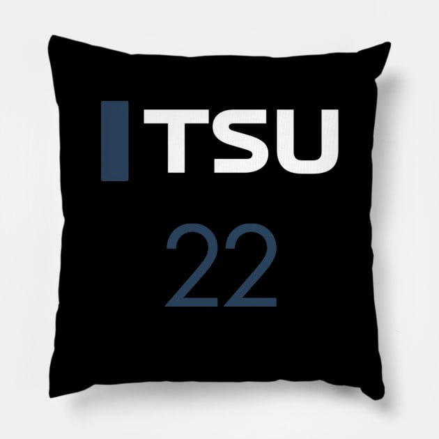 TSU - Tsunoda F1 Pillow by autopic