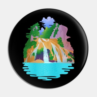 Turner Falls - Evening Edition Pin