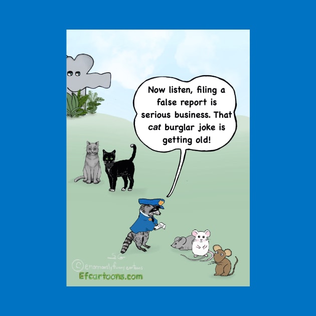 Cat Burglar by Enormously Funny Cartoons