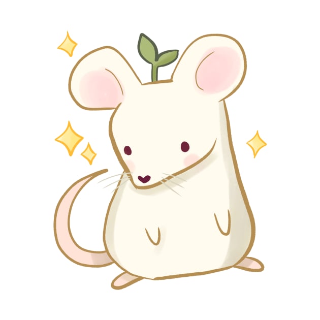 Cute Mouse illustration by Mayarart