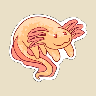 Albino Axolotl | Golden Axolotl T-Shirt