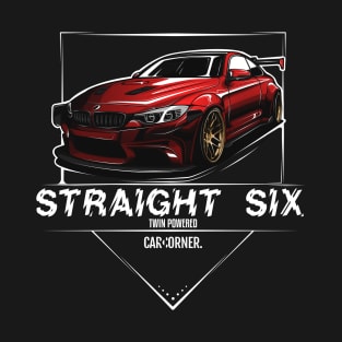 EDM - F82 M4 Black BG - CarCorner T-Shirt