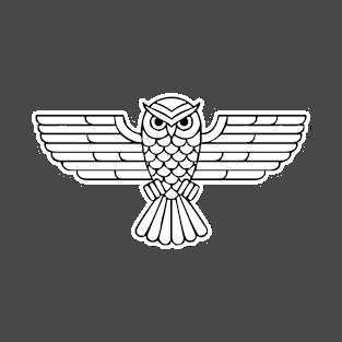 Owl line artwork T-Shirt