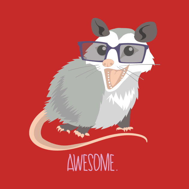 Awesome Possum by cartoonowl