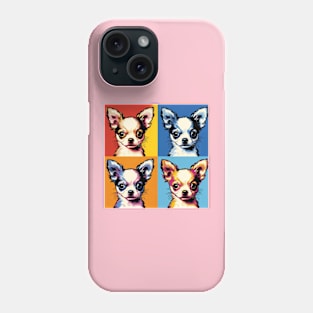 Pop Retro Chihuahua Art Painting - Cute Puppy Phone Case