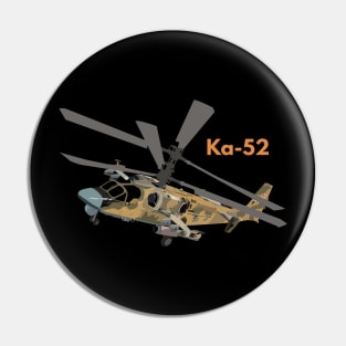 Ka-52 Alligator Russian Helicopter Pin