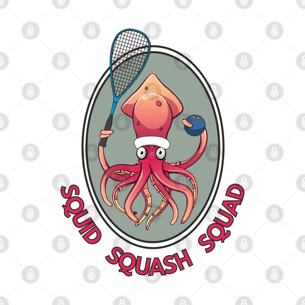 Squid Squash Squad by goatboyjr