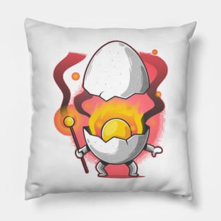 mysterious egg with energy Pillow