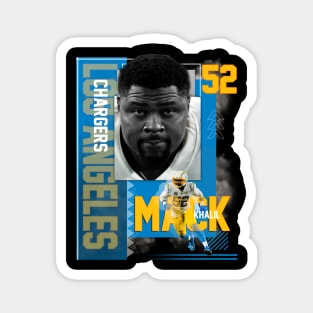 Los Angeles Chargers Khalil Mack 52 Magnet