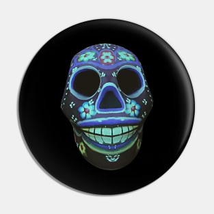 Oaxaca  day of the death skull Pin