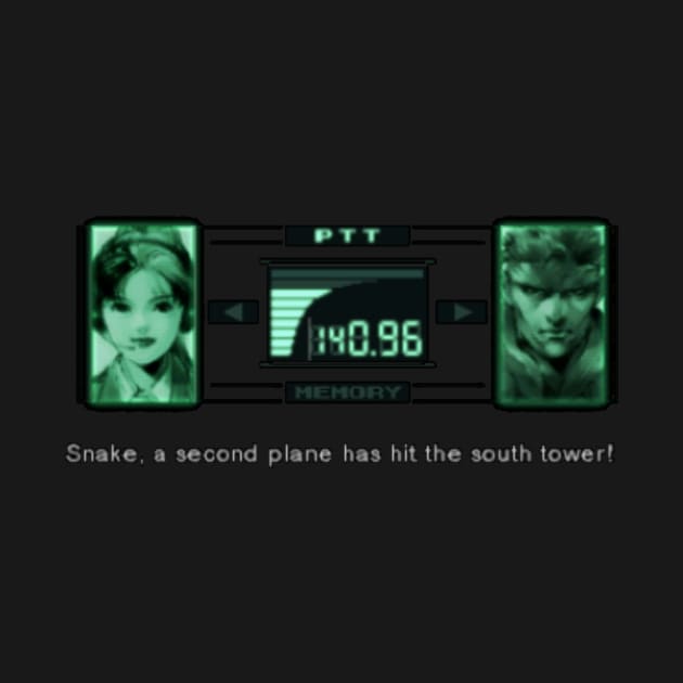 Snake, a second plane has just hit the south tower! by Popstarbowser