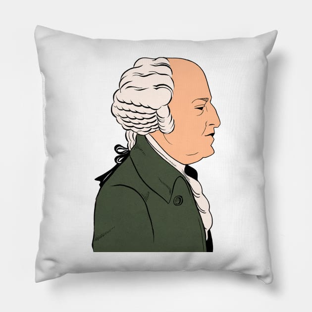 John Adams Pillow by TwoSeventy (270)