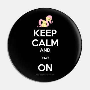 Keep calm and yay on Pin