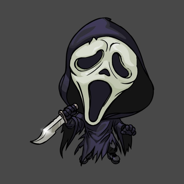 Ghostface chibi by Casey Edwards