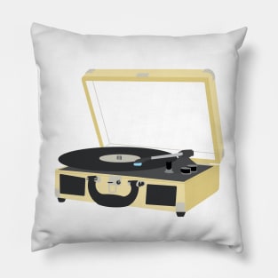 Vintage record player Pillow