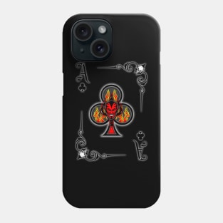 G.O.N. CARD DECK (ACE O' CLUBS) Phone Case