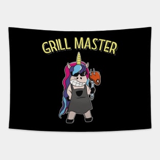 BBQ Unicorn Tapestry