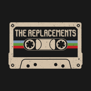 Personalized Replacements Name Birthday Vintage Cassette Tape T-Shirt
