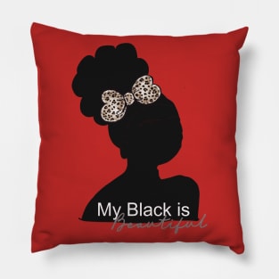 My Black is Beautiful, Little Black Girls Pillow