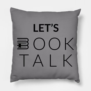 Let's Book Talk Pillow