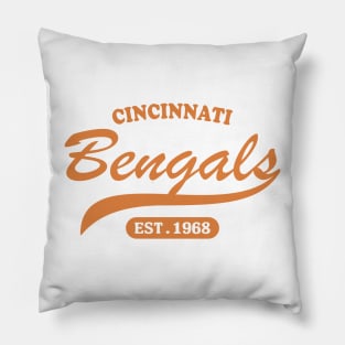 Cincinnati Bengals Classic Style Pillow