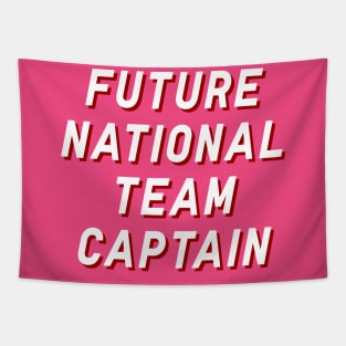 Future National Team Captain Tapestry