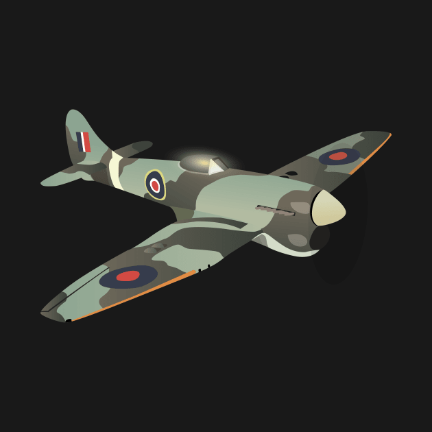 Hawker Tempest British WW2 Airplane by NorseTech