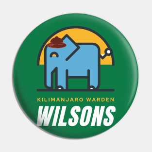 Kilimanjaro Warden Wilsons Pin