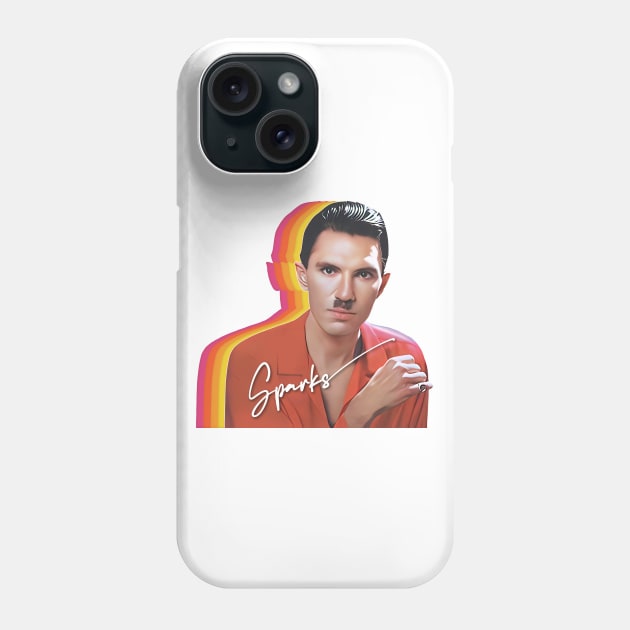 Sparks \/\/\ 70s Retro Fan Artwork Design Phone Case by DankFutura