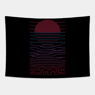 Leave The City For The Sea Tapestry