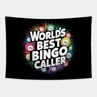 World's Best Bingo Caller Tapestry