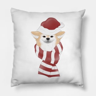 Shiba Akita Dog Christmas X-Mas Pillow