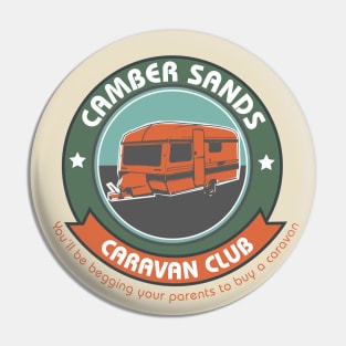 Camber Sands Caravan Club Pin