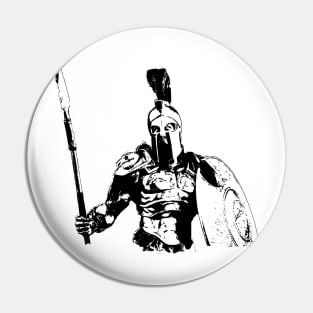 Hoplite Warrior Pin