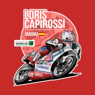 Loris Capirossi 1991 Jarama T-Shirt