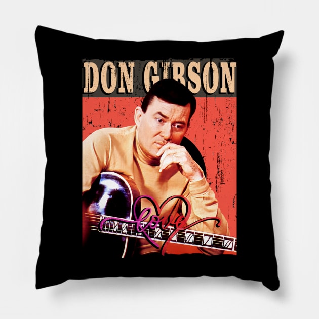 Artdrawing don gibson Pillow by freshtext Apparel10