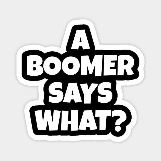 Ok Boomer Magnet by futiledesigncompany