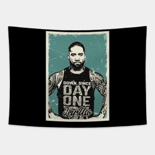 Vintage Jey Uso Tapestry