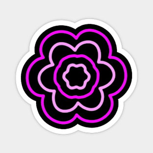 Pink flower Magnet