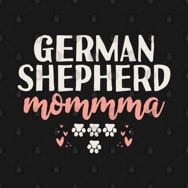 German Shepherd Momma by Tesszero