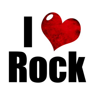 I love rock heart T-Shirt