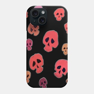 Spooky skull 4 Phone Case